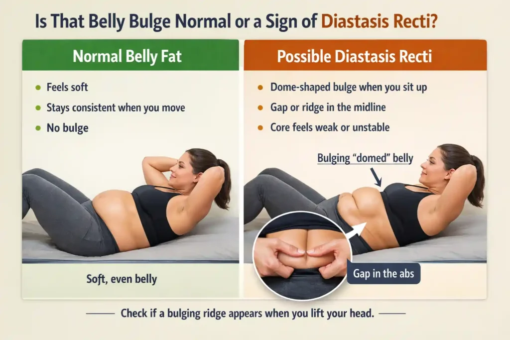 Is That Belly Bulge Normal or a Sign of Diastasis Recti Tipton