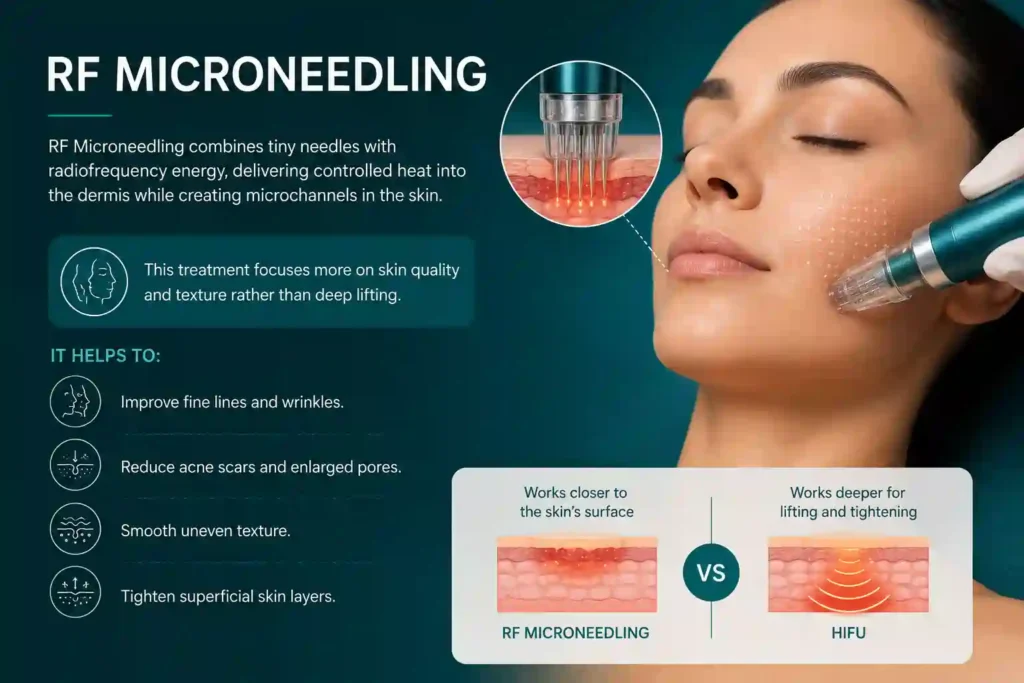 What Does RF Microneedling Do That HIFU Alone Cannot Tipton