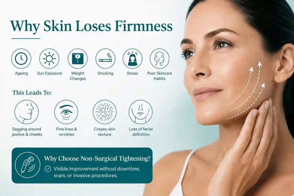 What Makes Skin Lose Firmness and Why Do People Seek Non-Surgical Tightening Tipton?