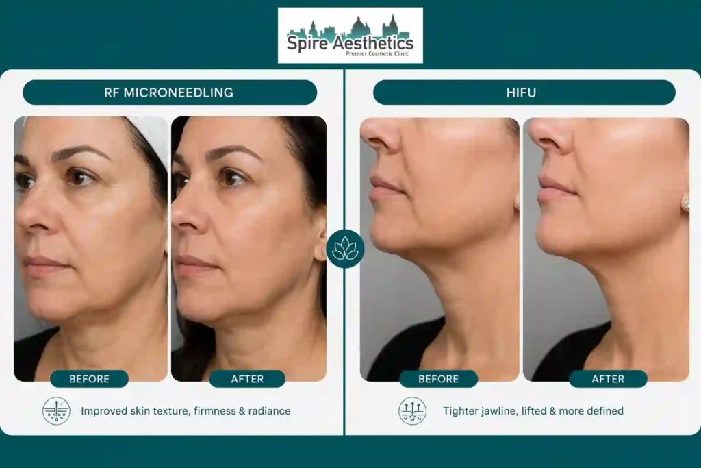 Can RF Microneedling and HIFU Be Combined Tipton?